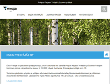 Tablet Screenshot of eno.pkyrittajat.fi