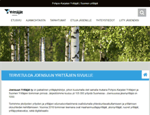 Tablet Screenshot of joensuu.pkyrittajat.fi
