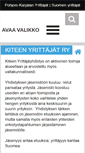 Mobile Screenshot of kitee.pkyrittajat.fi
