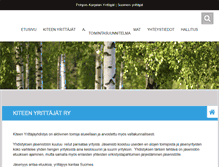 Tablet Screenshot of kitee.pkyrittajat.fi